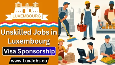 Unskilled Jobs in Luxembourg with Visa Sponsorship in 2024