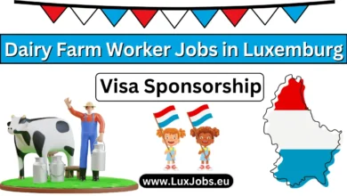Dairy Farm Worker Jobs in Luxemburg with Visa Sponsorship 2024