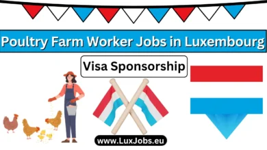 Poultry Farm Worker Jobs in Luxembourg with Visa Sponsorship 2024