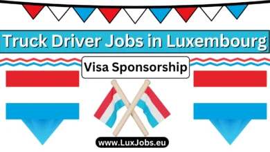 Truck Driver jobs in Luxembourg with Visa Sponsorship 2024