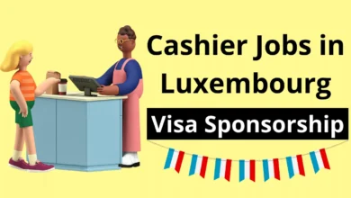 Cashier Jobs in Luxembourg with Visa Sponsorship 2024