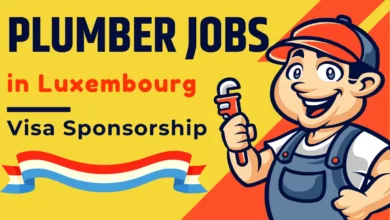 Plumber Jobs in Luxembourg with Visa Sponsorship 2024