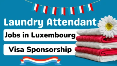 Laundry Attendant Jobs in Luxembourg with Visa Sponsorship 2024 (€15 Per Hour )